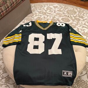 STARTER 💚💛Green Bay Packer💛💚Vintage Jersey🏈Men’s Sz Large
